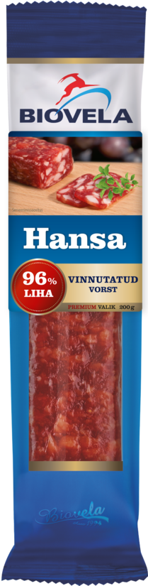 Cured sausage HANSA BIOVELA 200g