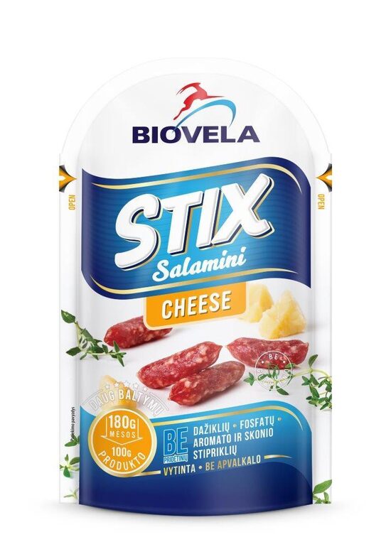 Cheese SALAMINI BIOVELA 80g