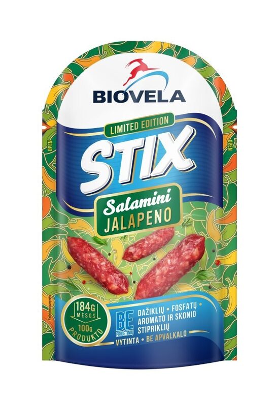 Jalapeno SALAMINI BIOVELA 80g